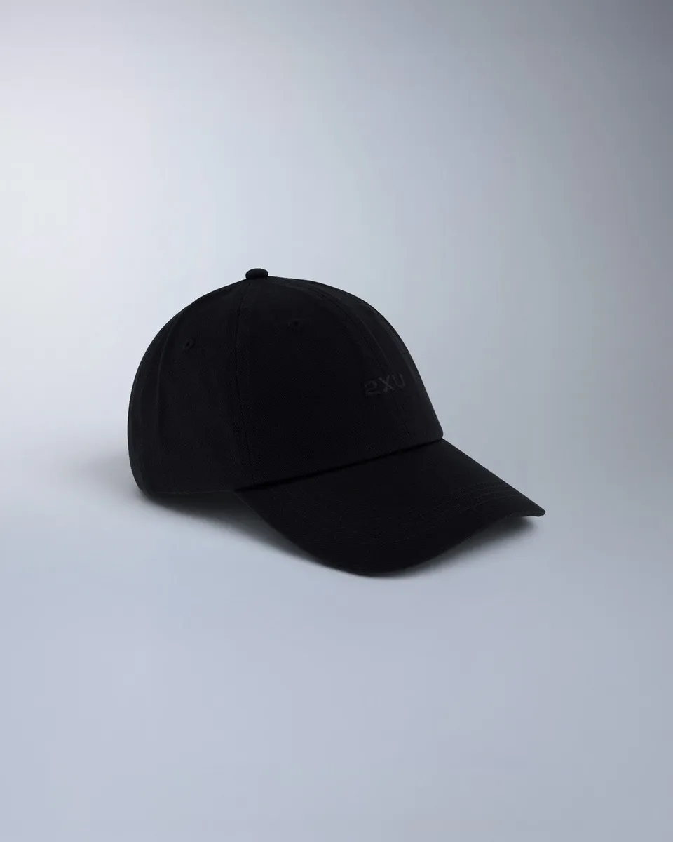 2xu-signature-cap-berretto-unisex-nero-cotone-twill image 1