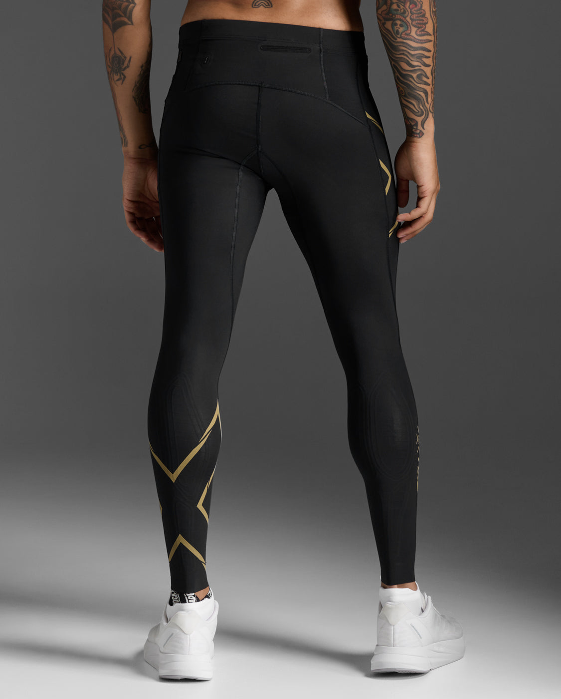2xu-light-speed-collant-compressione-running-nero image 3
