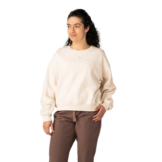 bauer-core-felpa-girocollo-french-terry-donna image 1