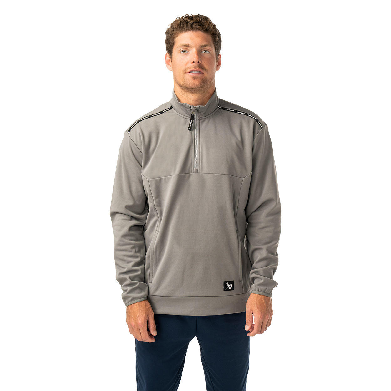 bauer-team-fleece-1-2-zip-senior-felpa-allenamento image 7