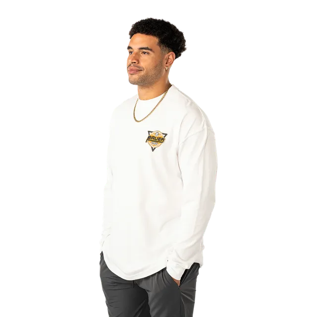 bauer-long-sleeve-retro-tee-maglia-manica-lunga-uomo-hockey image 1