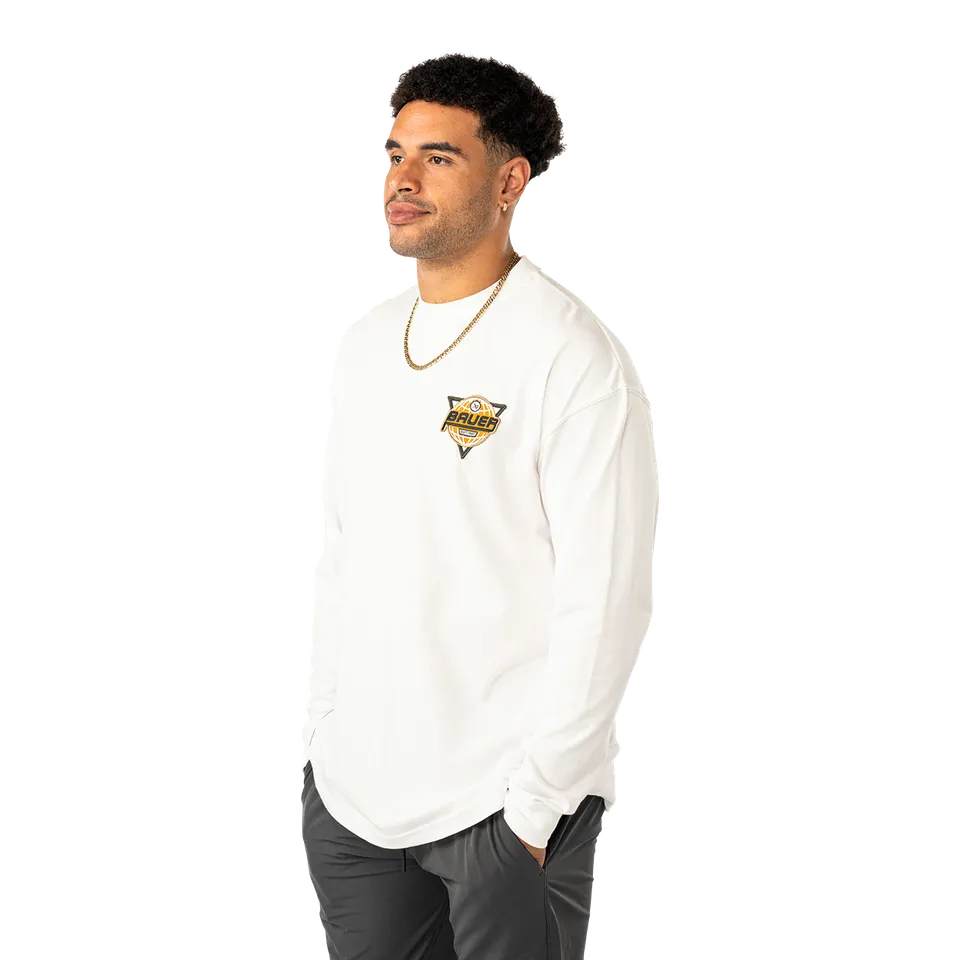bauer-long-sleeve-retro-tee-maglia-manica-lunga-uomo-hockey image 1