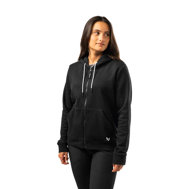 bauer-s25-team-full-zip-felpa-con-cappuccio-donna image 1