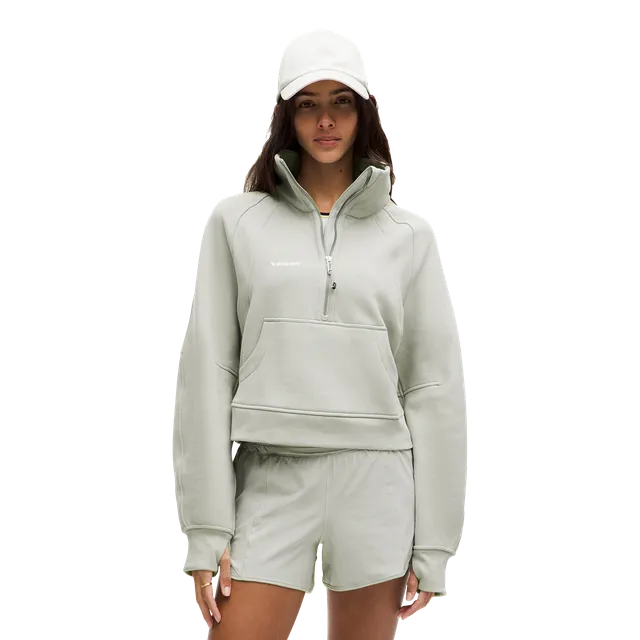 bauer-x-lululemon-scuba-felpa-half-zip-collo-a-imbuto-oversize image 1