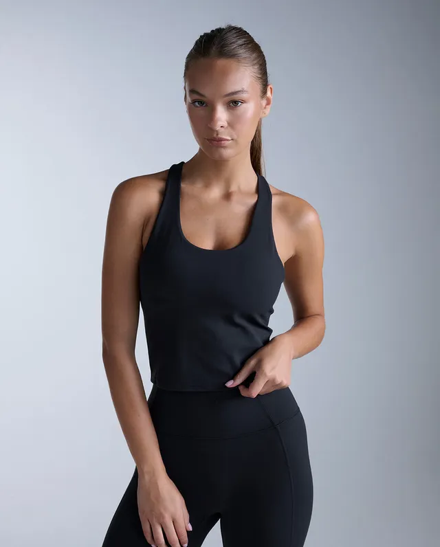 2xu-fluid-racerback-tank-top-donna-nero image 1