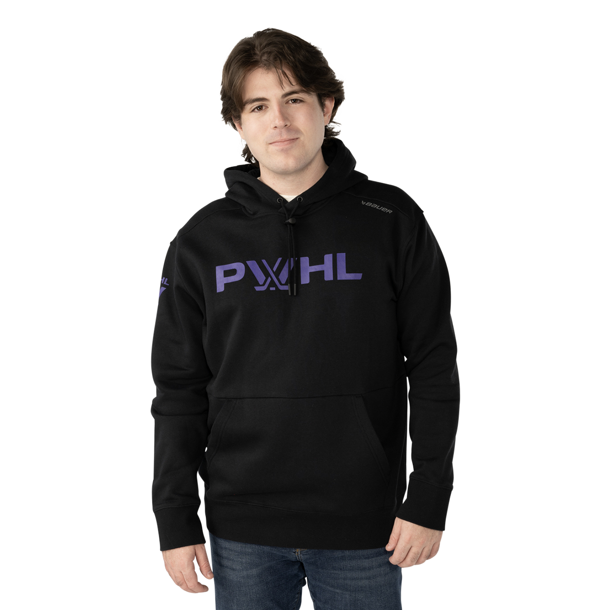 bauer-pwhl-ultimate-hoodie-uomo-felpa-con-cappuccio image 1