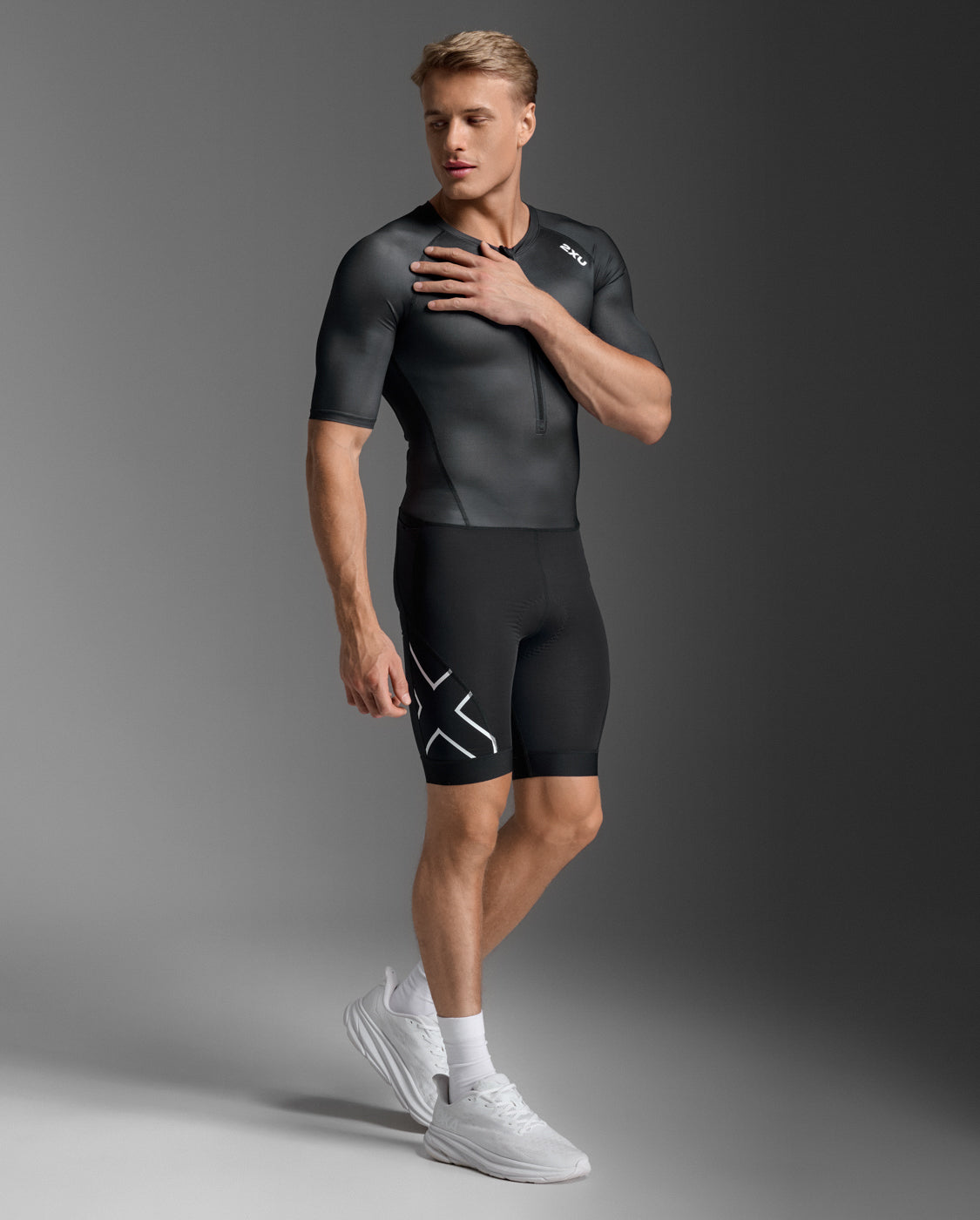 2xu-core-sleeved-trisuit-tuta-triathlon-con-maniche image 4