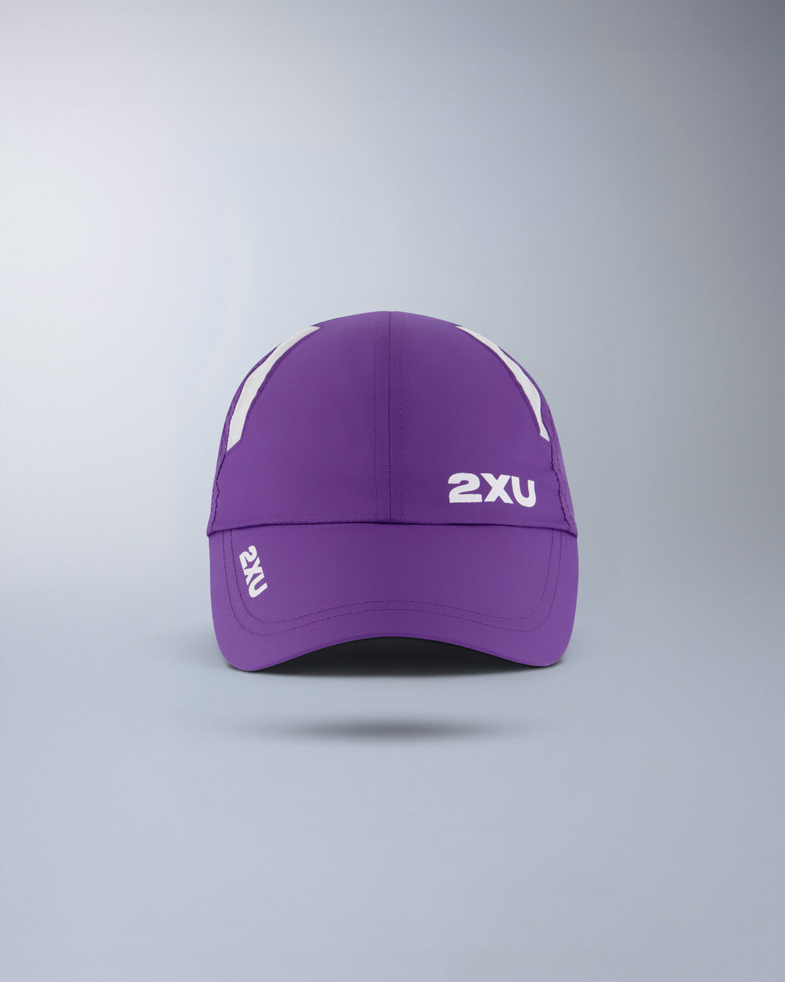 2xu-run-cap-unisex-viola-performance image 2