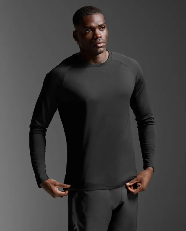 2xu-aero-long-sleeve-maglia-running-nero-2 image 1