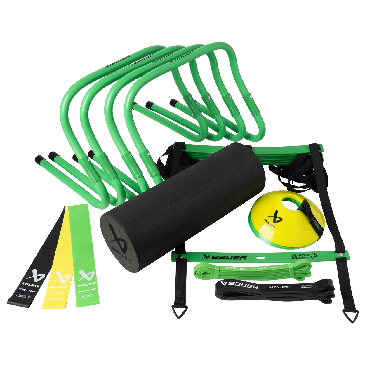 bauer-dynamic-kit-allenamento-off-ice-con-borsa-da-viaggio image 1