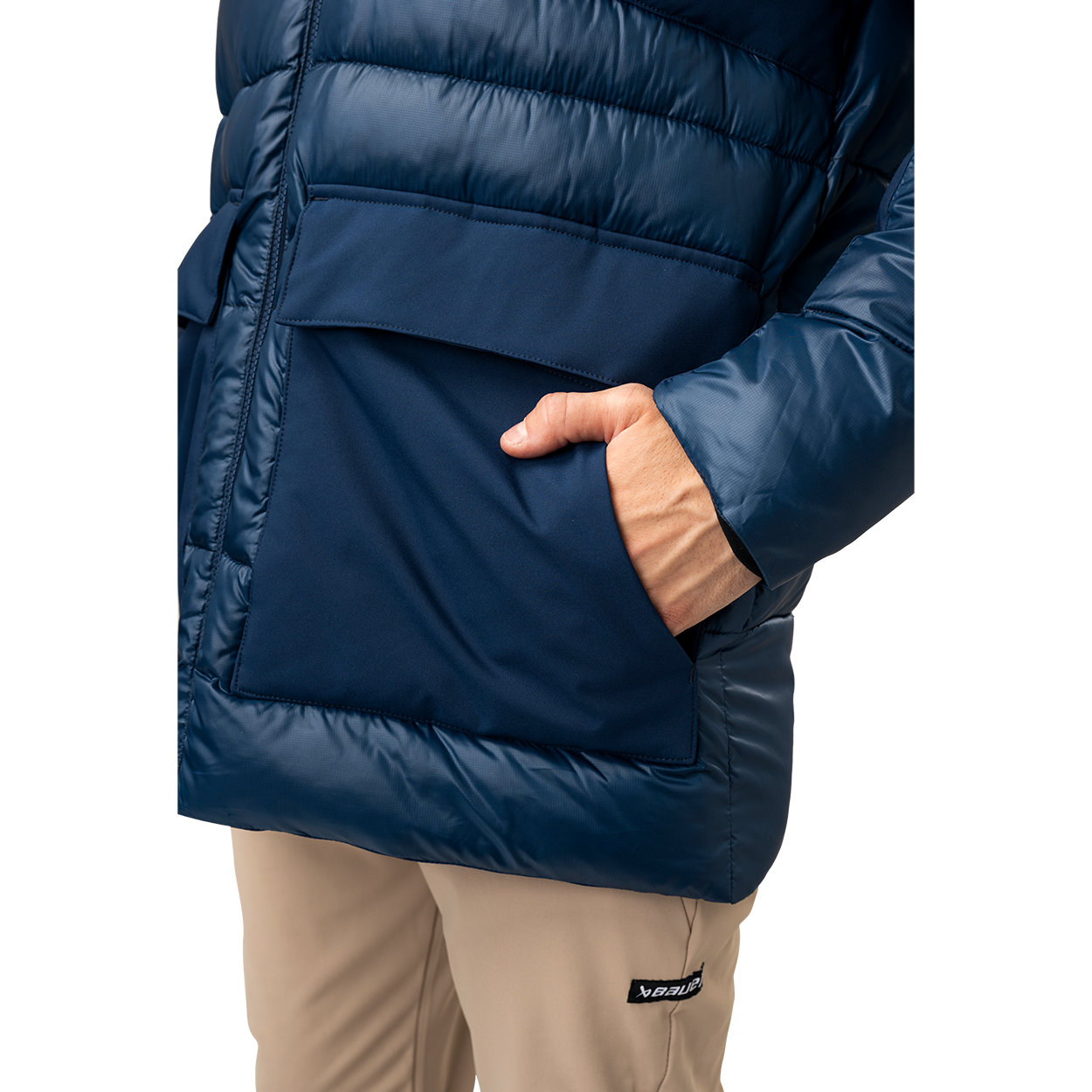 bauer-hockey-ultimate-puffer-jacket-uomo-piumino-parka image 2