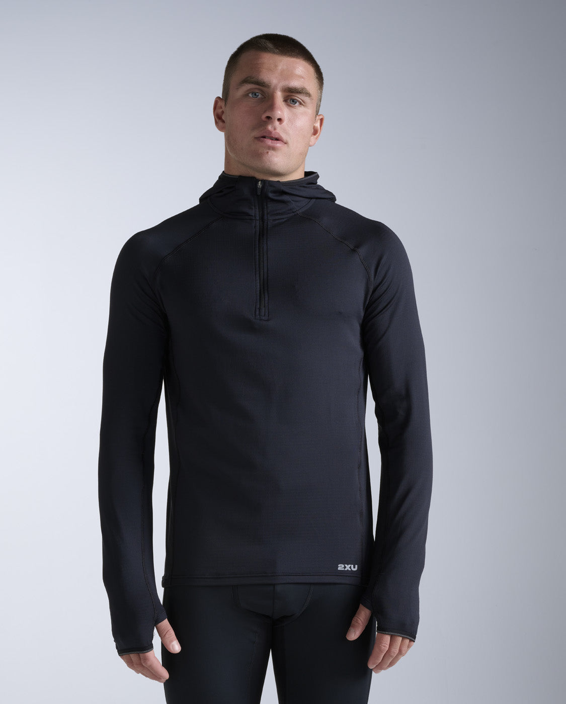 2xu-ignition-grid-1-2-zip-hoodie-uomo-felpa-running-termica image 4