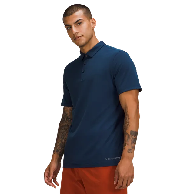 bauer-x-lululemon-evolution-polo-manica-corta-uomo-slim-fit image 1