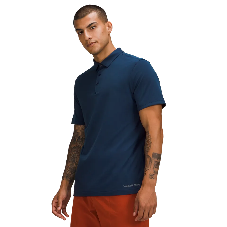 bauer-x-lululemon-evolution-polo-manica-corta-uomo-slim-fit image 1