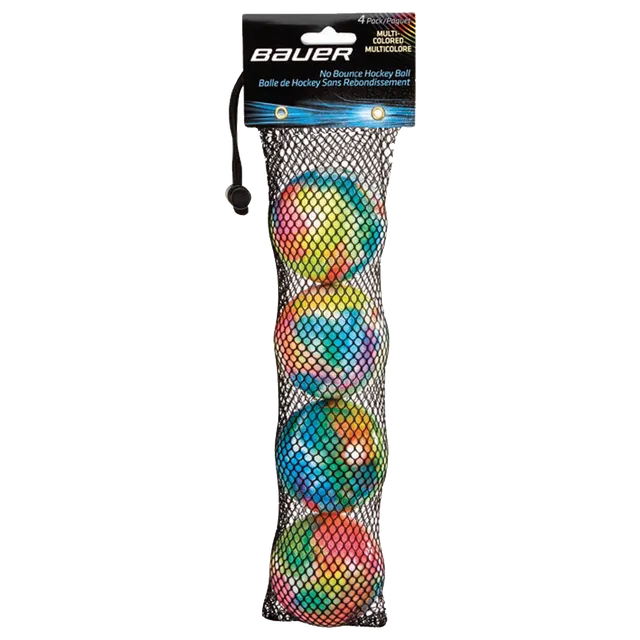 bauer-palline-hockey-no-bounce-multicolore-street-roller image 1
