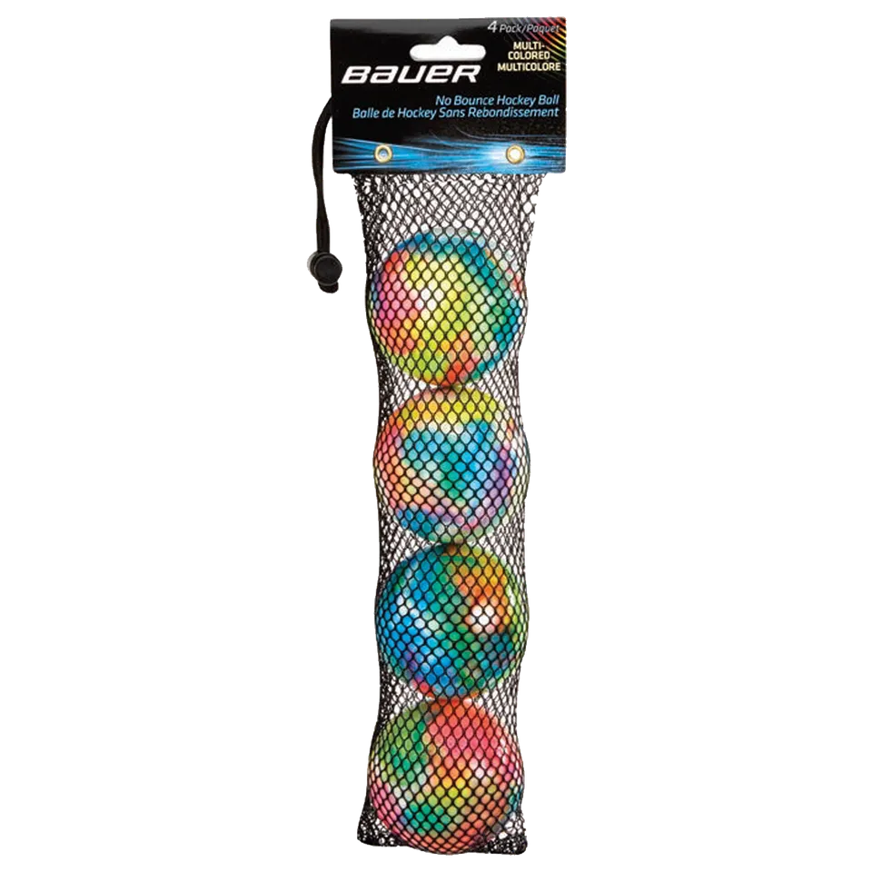 bauer-palline-hockey-no-bounce-multicolore-street-roller image 1