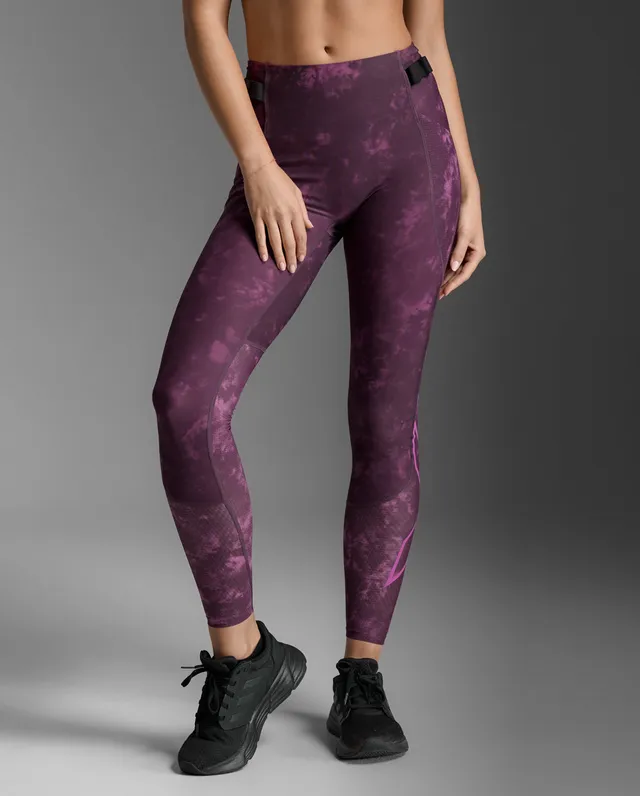 2xu-aero-mesh-hi-rise-compression-tights-leggings-donna-viola image 1