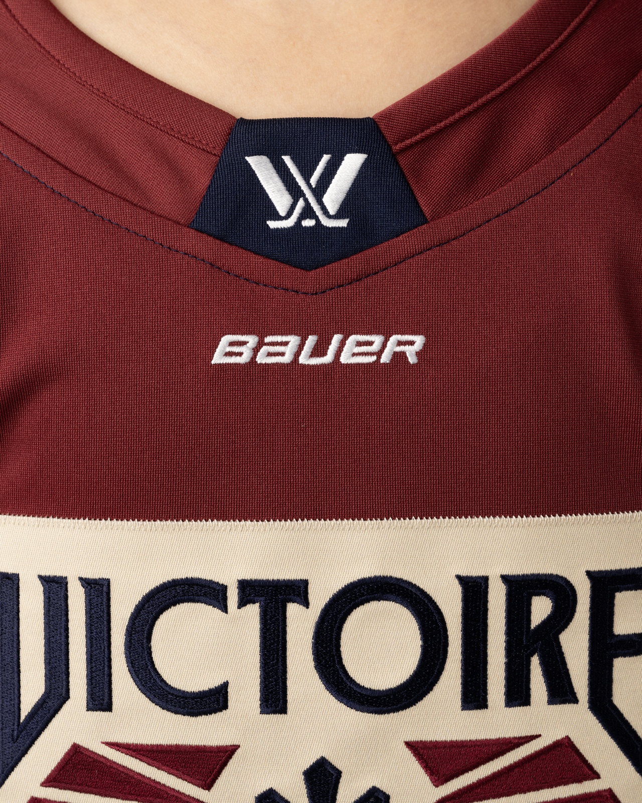 bauer-pwhl-montreal-victoire-maglia-home-replica-bambino-kids image 5
