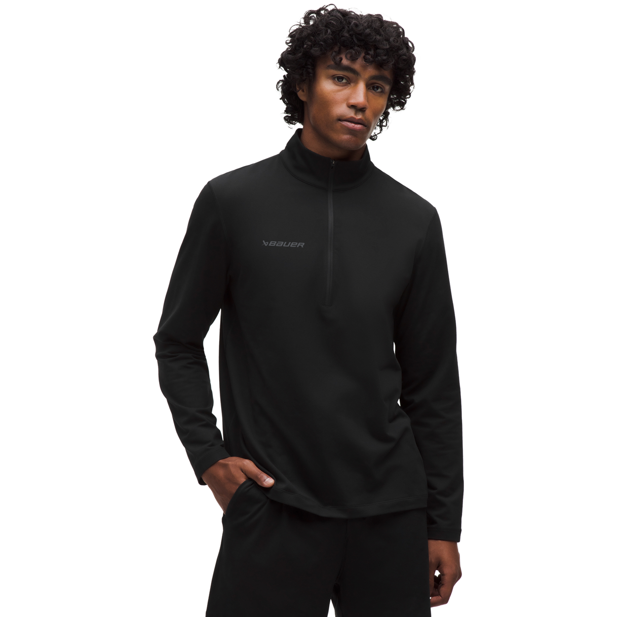 bauer-x-lululemon-soft-jersey-1-2-zip-uomo-felpa-mezza-zip image 1