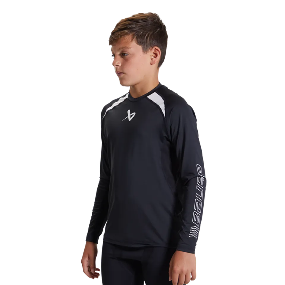 bauer-performance-baselayer-maglia-termica-manica-lunga-youth image 1
