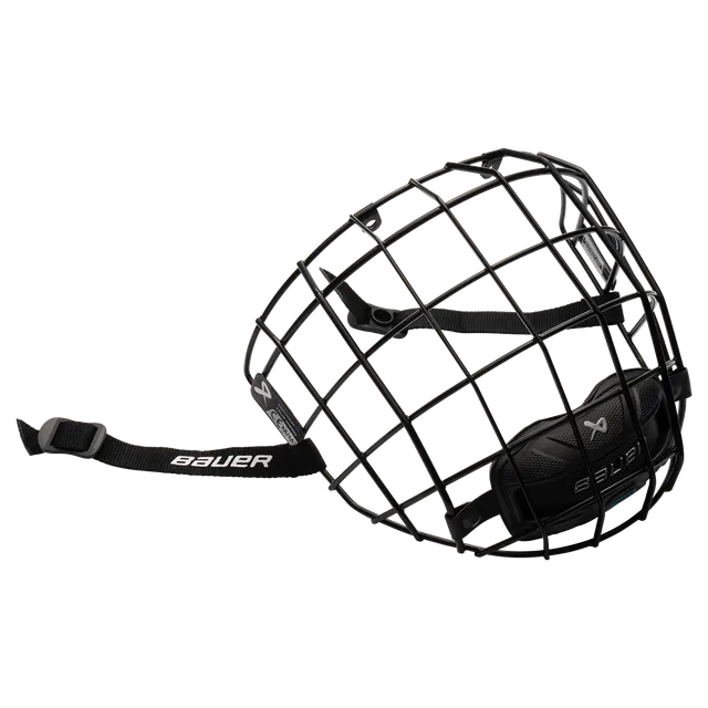 bauer-contour-2-gabbia-casco-hockey-acciaio-inox image 1