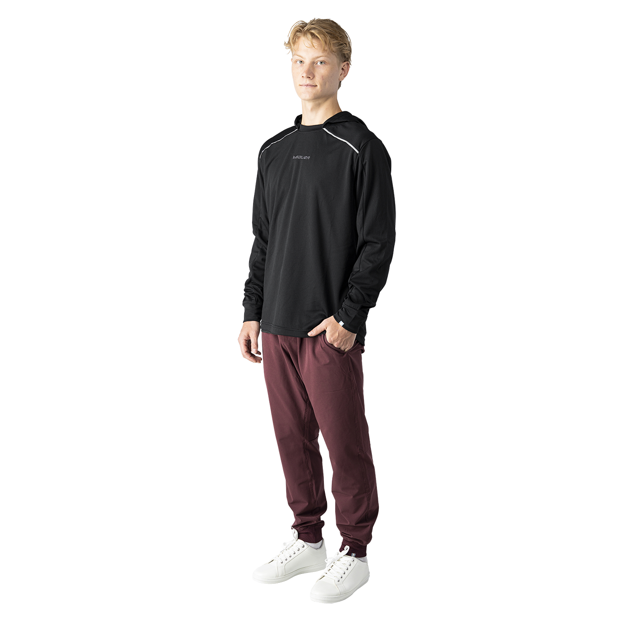 bauer-train-hoodie-felpa-con-cappuccio-senior image 5