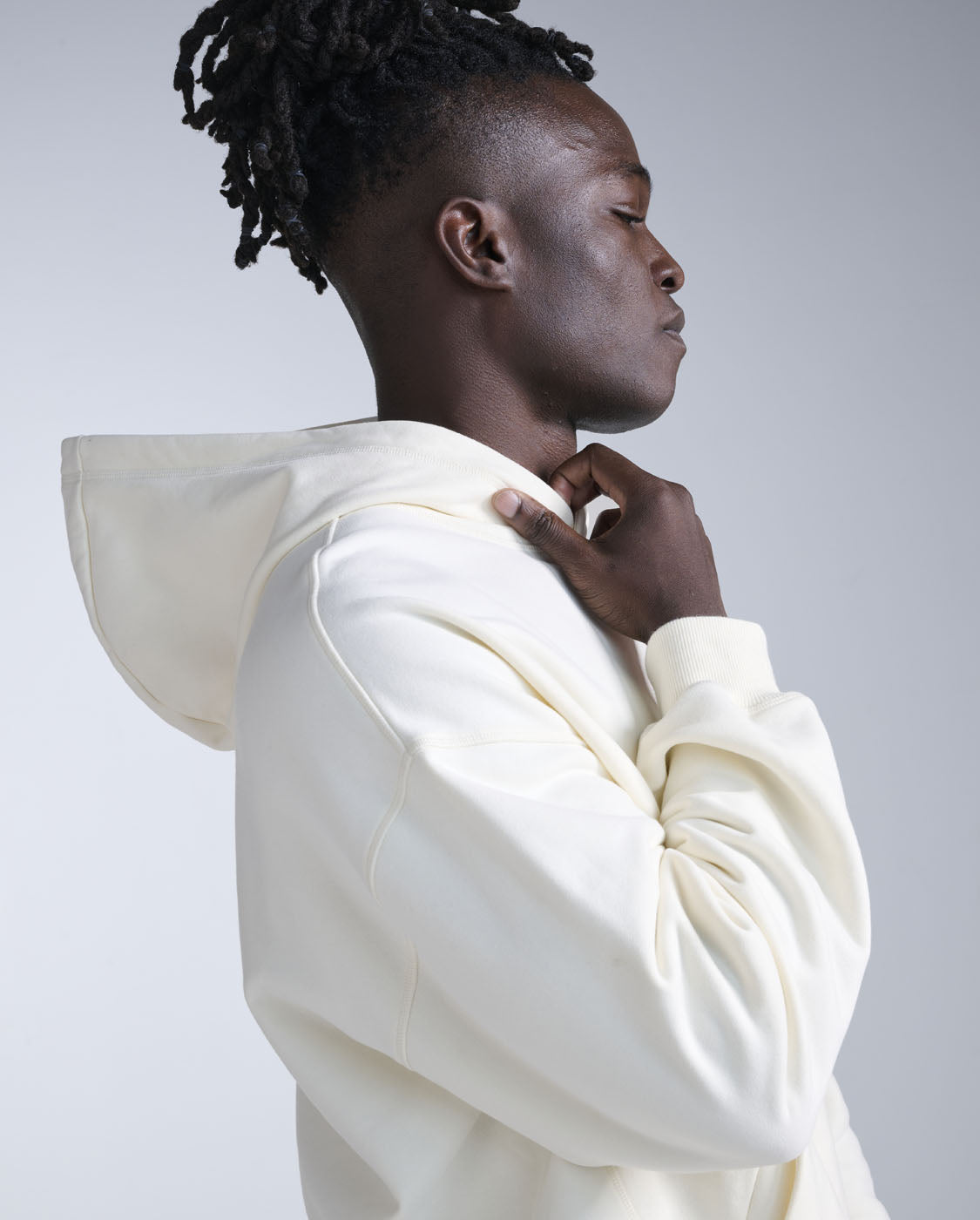 2xu-ez-felpa-con-cappuccio-oversize-in-cotone-organico image 5