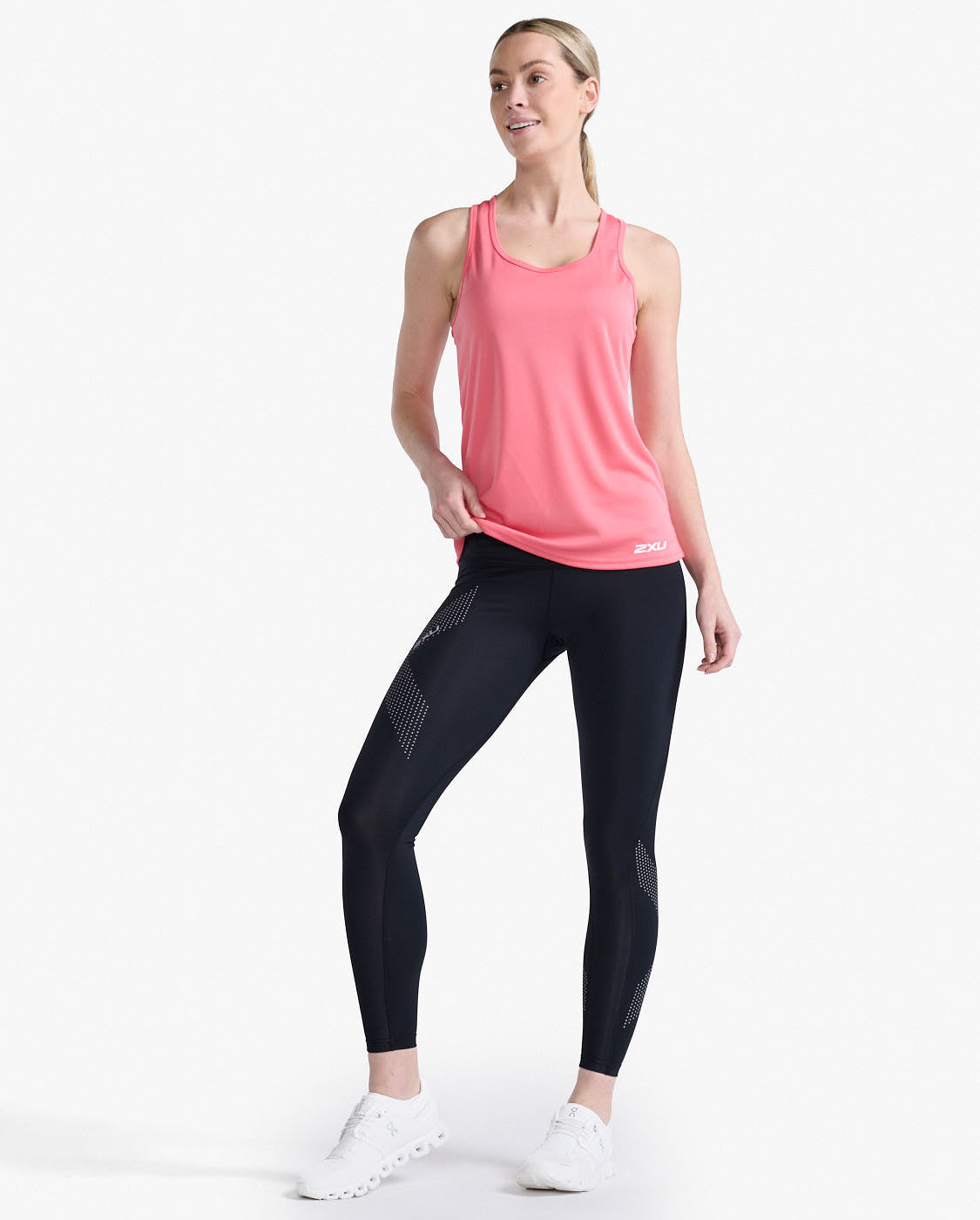 2xu-aspire-singlet-canotta-donna-rosa image 8