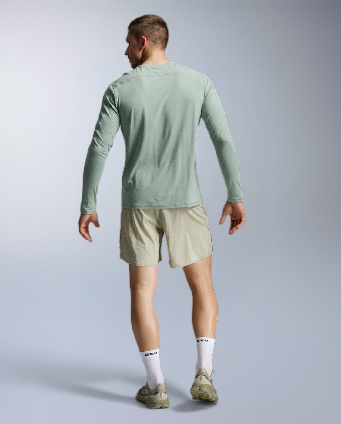 2xu-ignition-wool-long-sleeve-maglia-termica-uomo-verde-salvia image 7