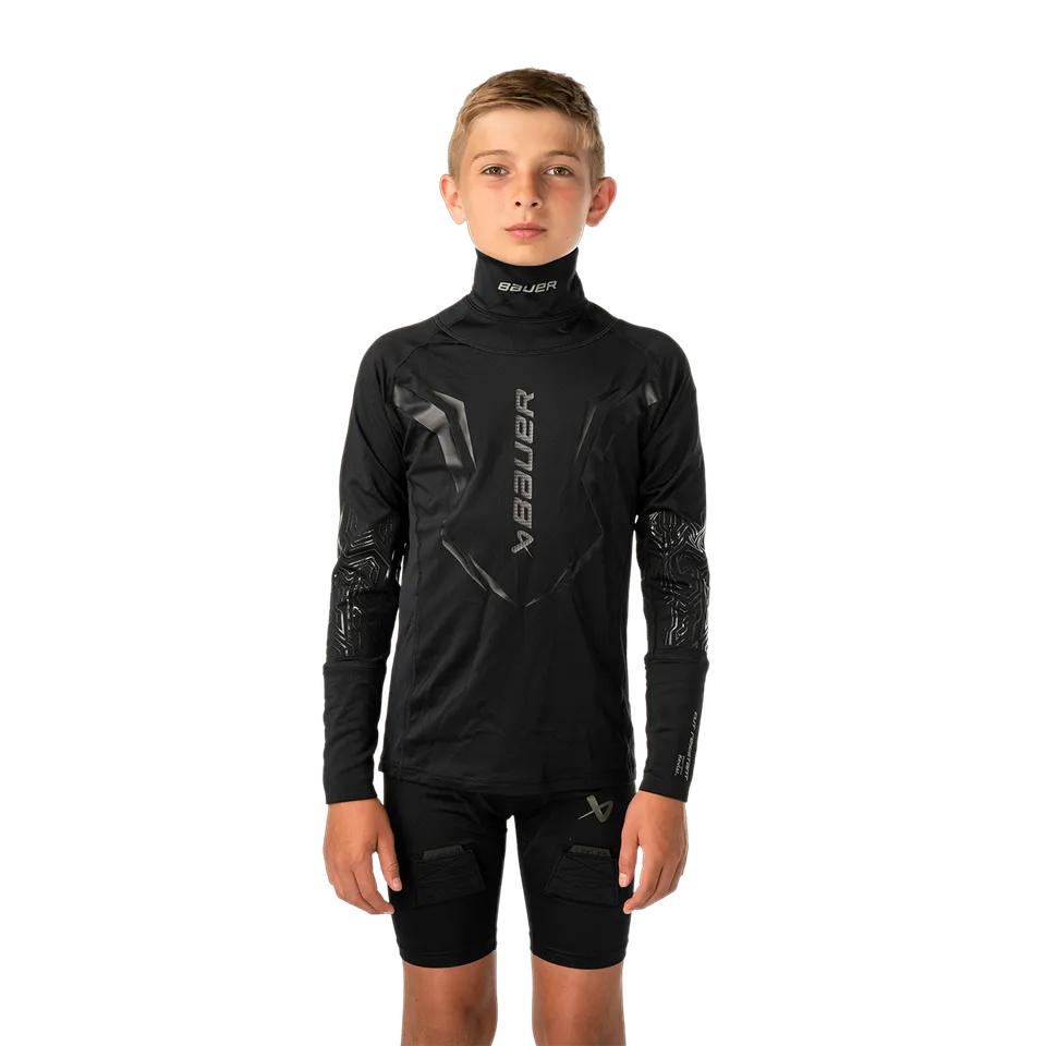 bauer-bodyguard-pro-baselayer-youth-sottomaglia-protettiva-junior image 1