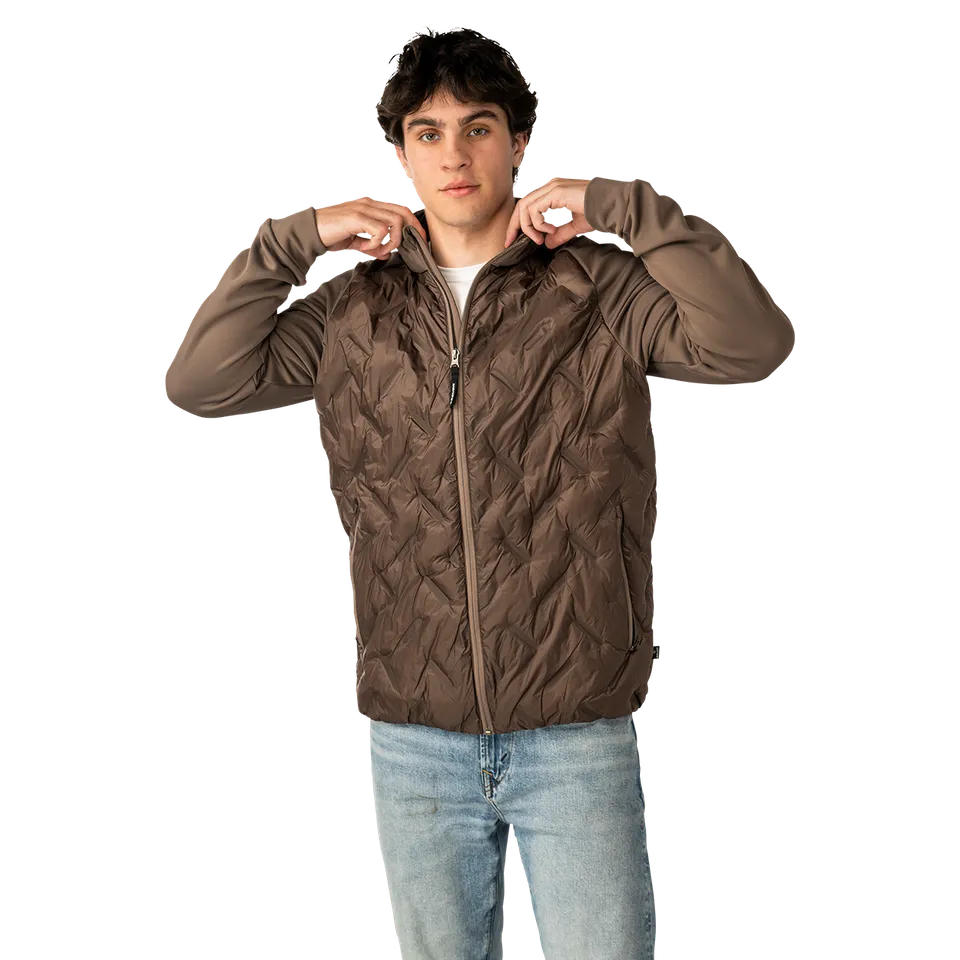 bauer-hybrid-giacca-senior-imbottita-primaloft-trapuntata image 1