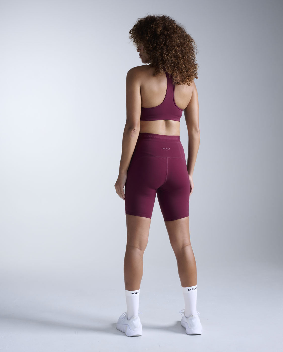 2xu-form-stash-hi-rise-6-compression-short-con-tasche-donna image 8
