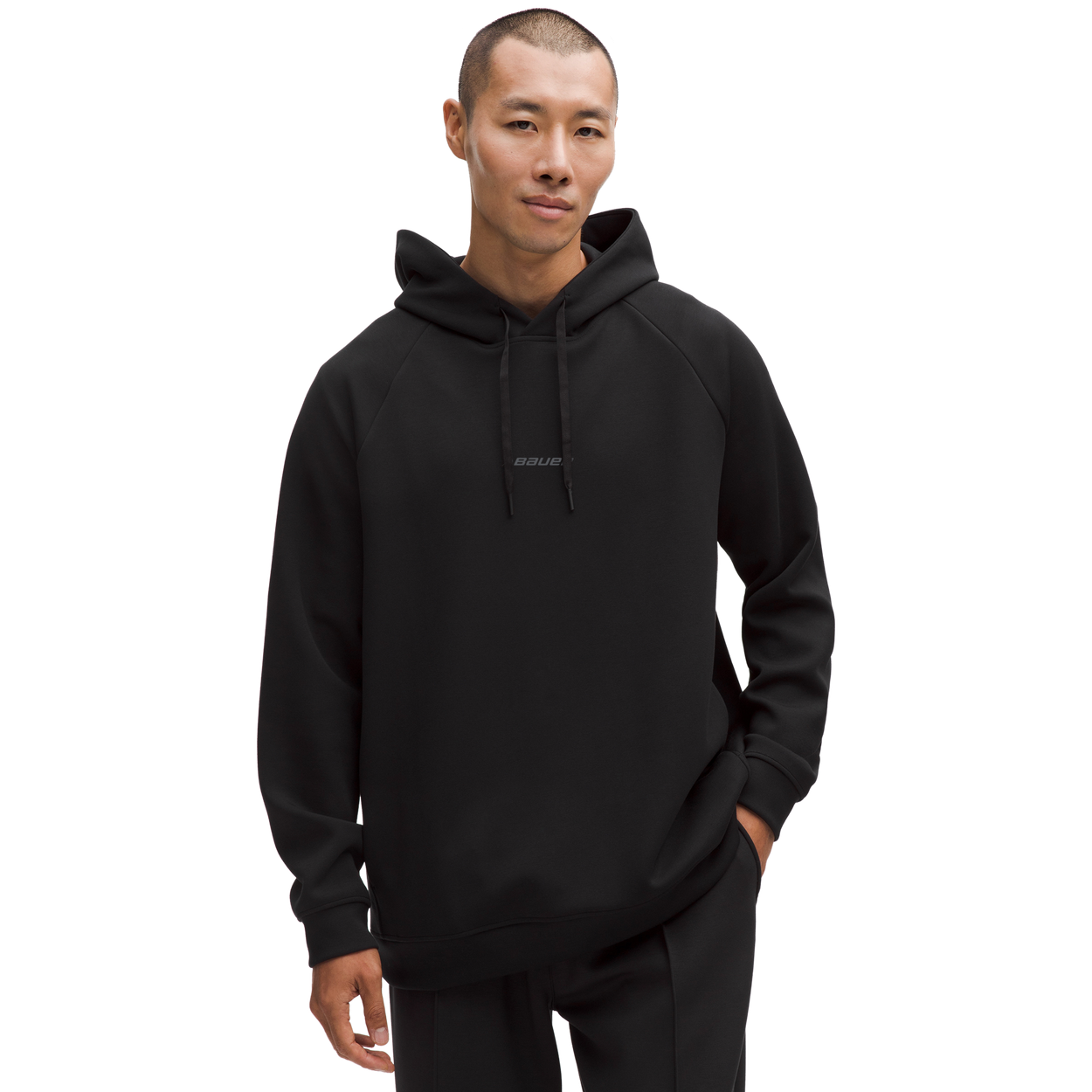 bauer-x-lululemon-smoothspacer-felpa-con-cappuccio-uomo image 1