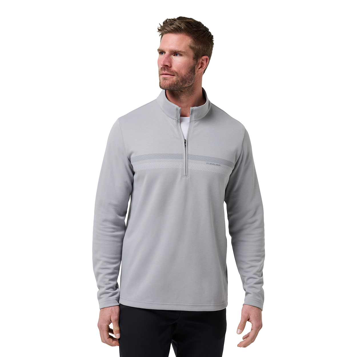 bauer-x-travismathew-one-timer-1-4-zip-uomo-maglia-tecnica image 1