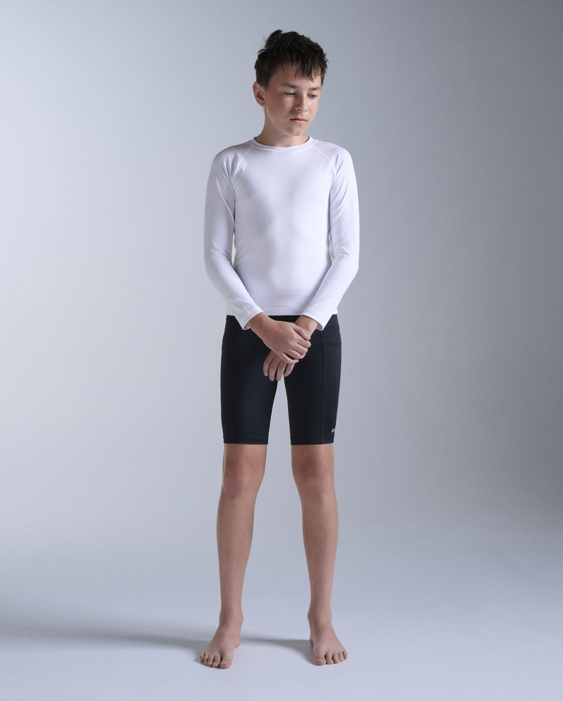 2xu-core-youth-compression-manica-lunga-bambini image 1