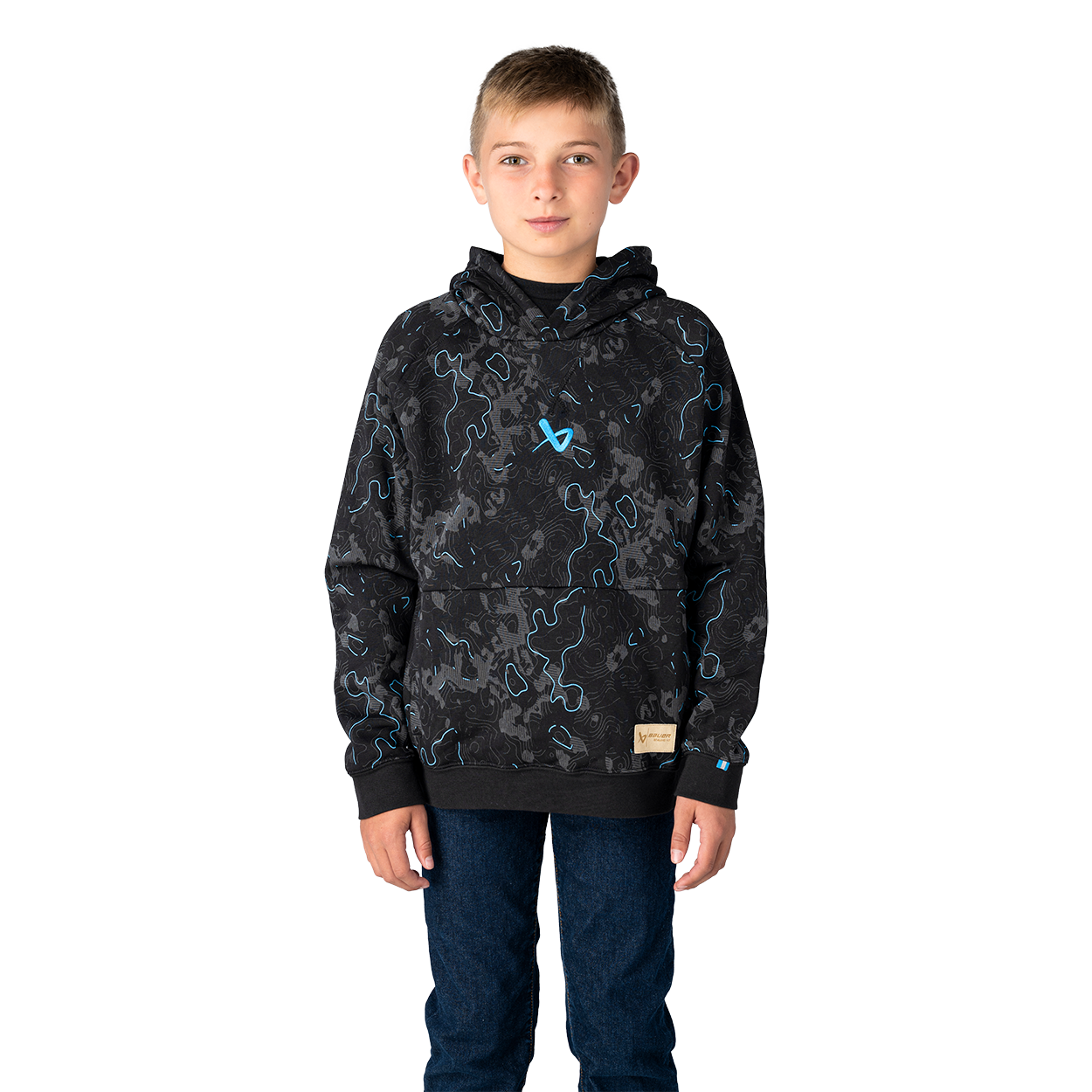 bauer-camo-ultimate-felpa-con-cappuccio-youth image 1