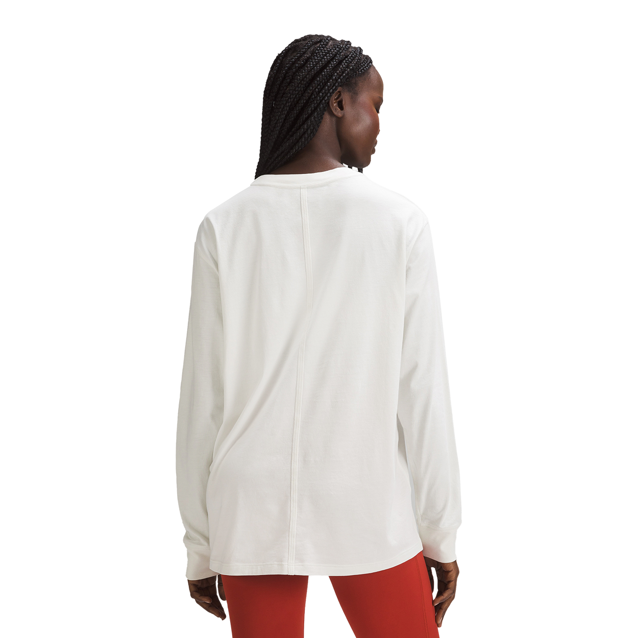 bauer-x-lululemon-all-yours-maglia-manica-lunga-donna-cotone-pima-relaxed-fit image 3