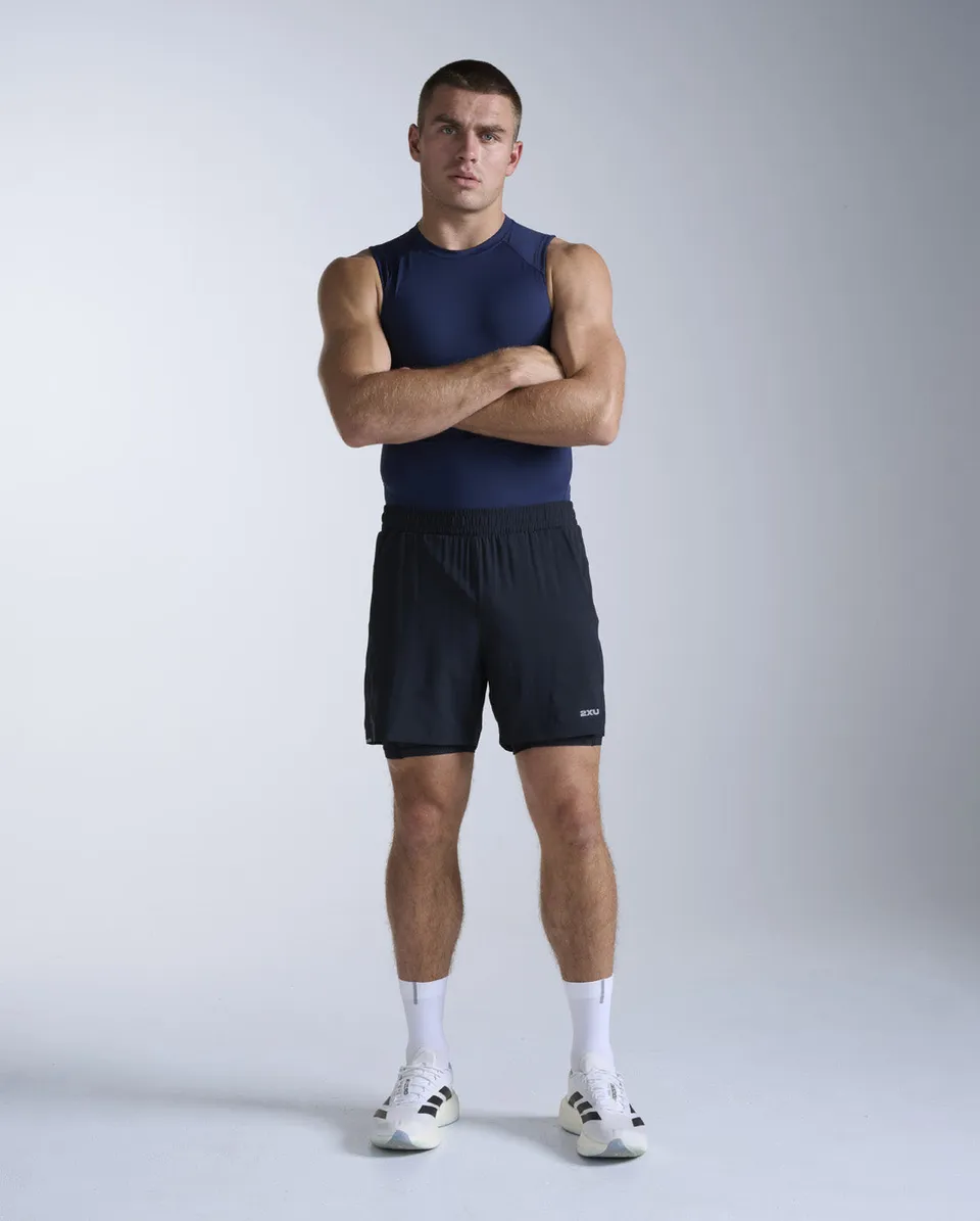 2xu-core-compression-canotta-sleeveless-uomo-blu-base image 1