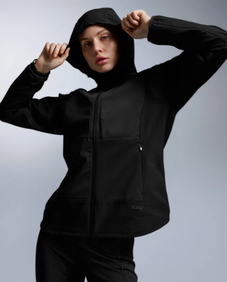 2xu-ignition-shield-soft-shell-jacket-donna-giacca-running-impermeabile image 1
