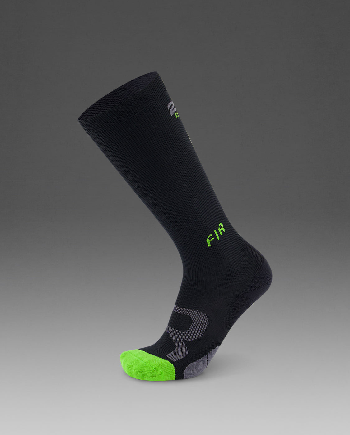 2xu-recovery-compression-socks-calze-compression-nere-con-fir-unisex image 1