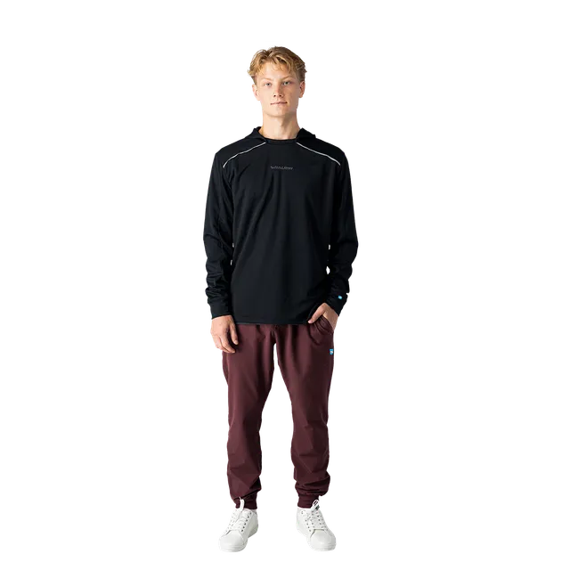 bauer-train-hoodie-felpa-con-cappuccio-senior image 1