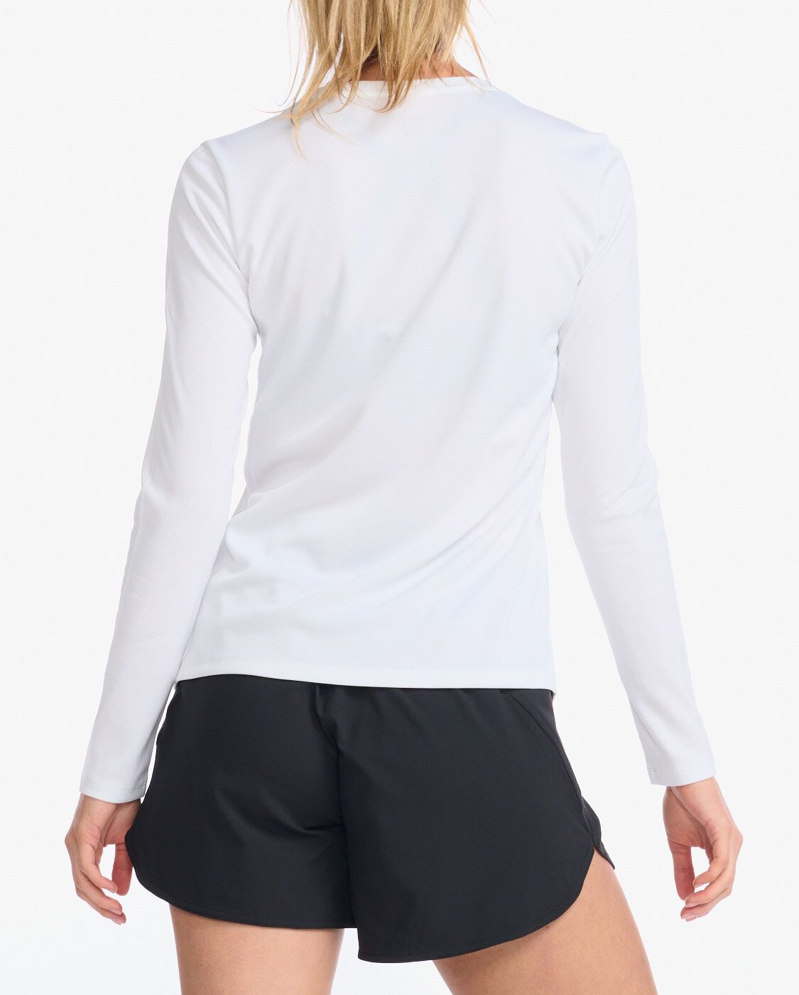 2xu-aspire-manica-lunga-donna-maglia-training-bianca image 3