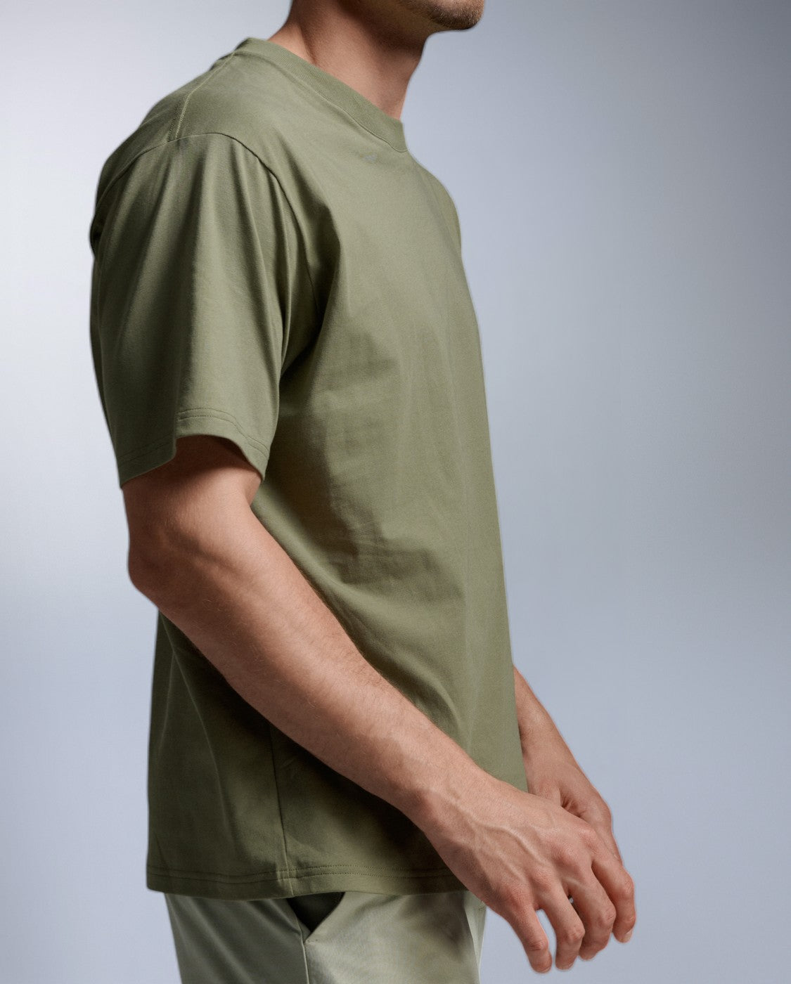 2xu-ez-oversized-organic-cotton-tee-maglietta-oversize-unisex-verde image 5