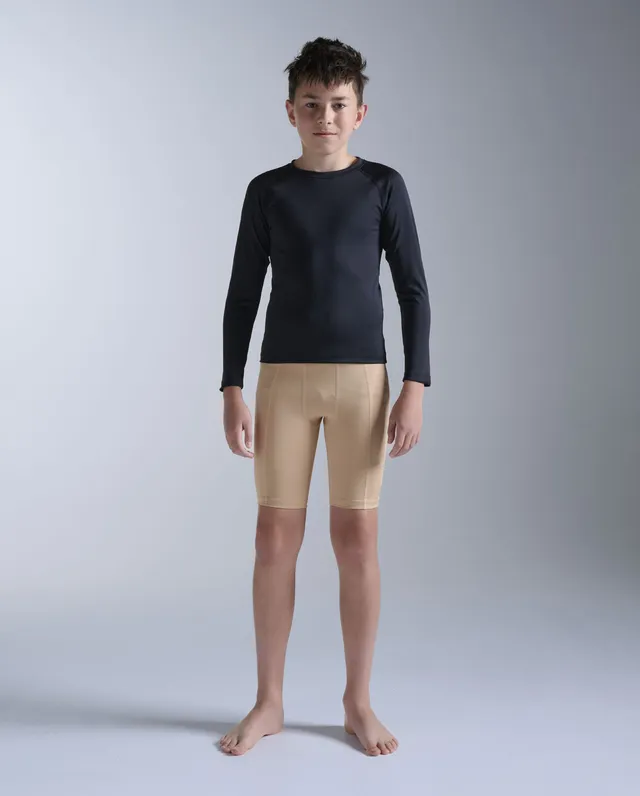 2xu-core-youth-compression-maglia-manica-lunga-bambini-nero image 1