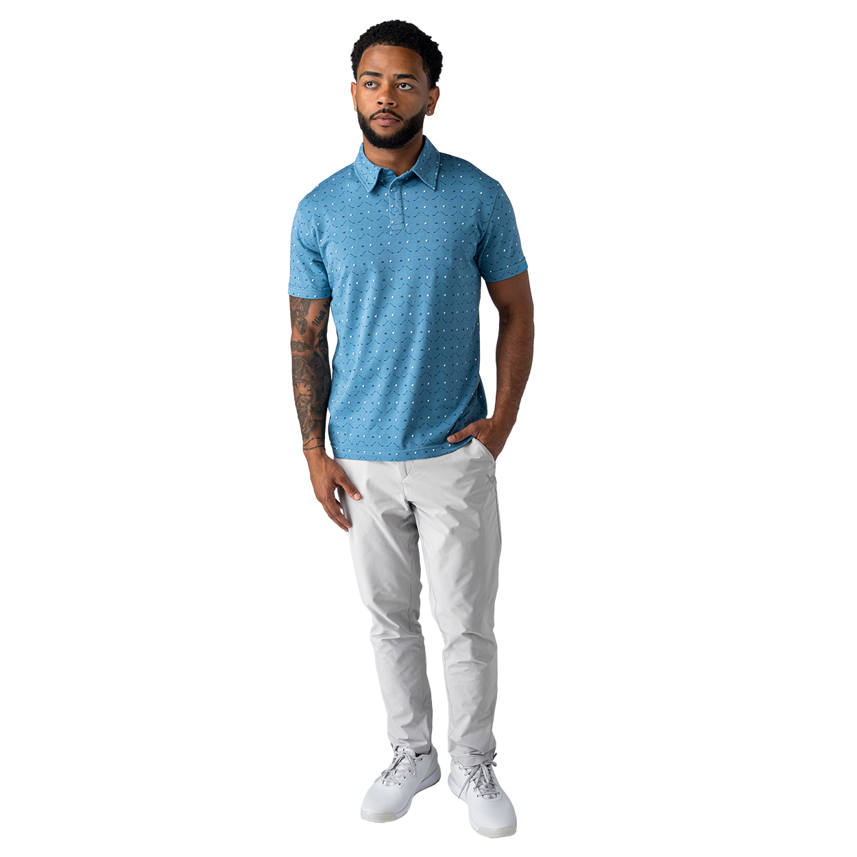 bauer-runoff-polo-performance-da-golf-uomo image 1