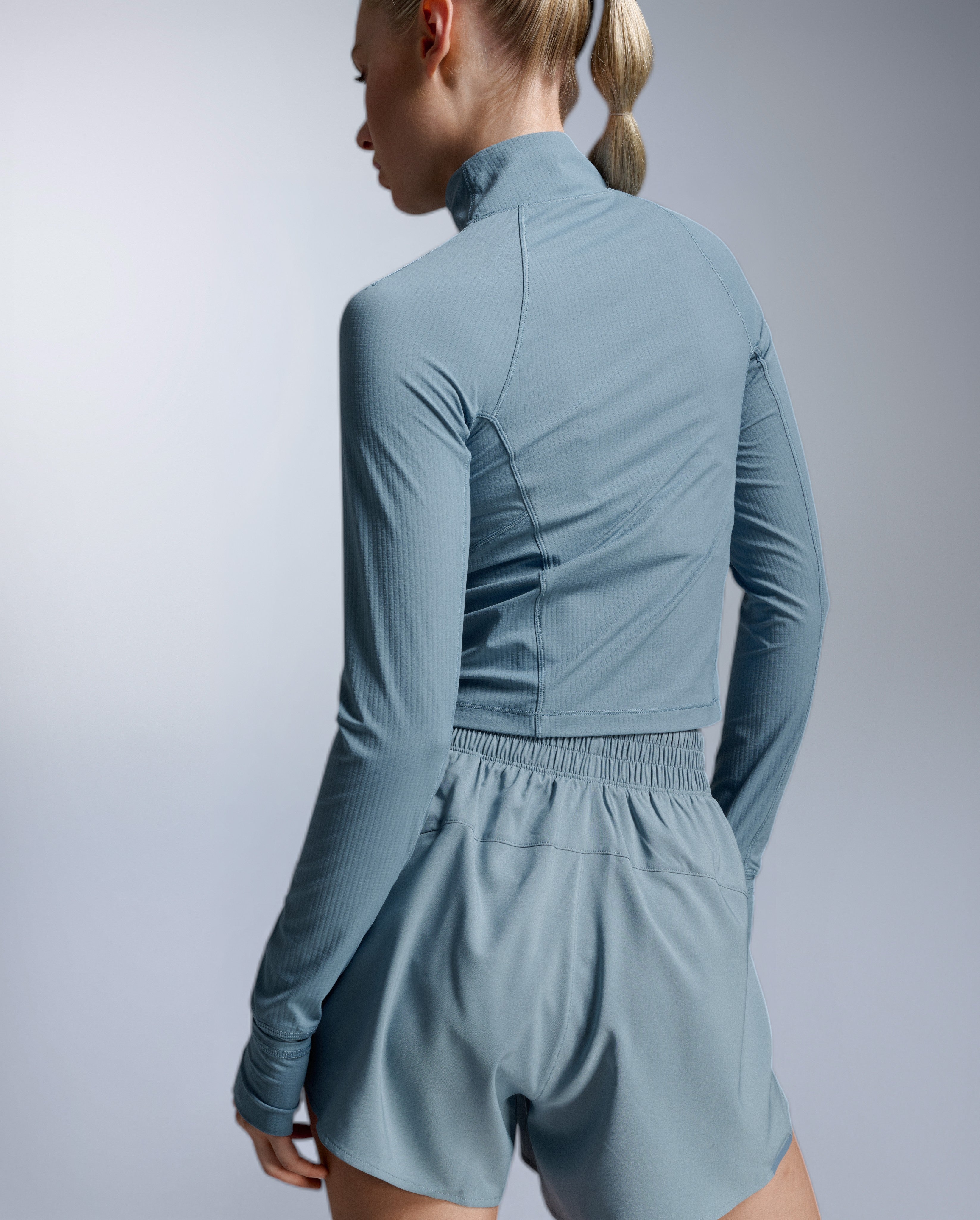 2xu-aero-waffle-1-2-zip-donna-maglia-running-mezza-zip-slim image 4