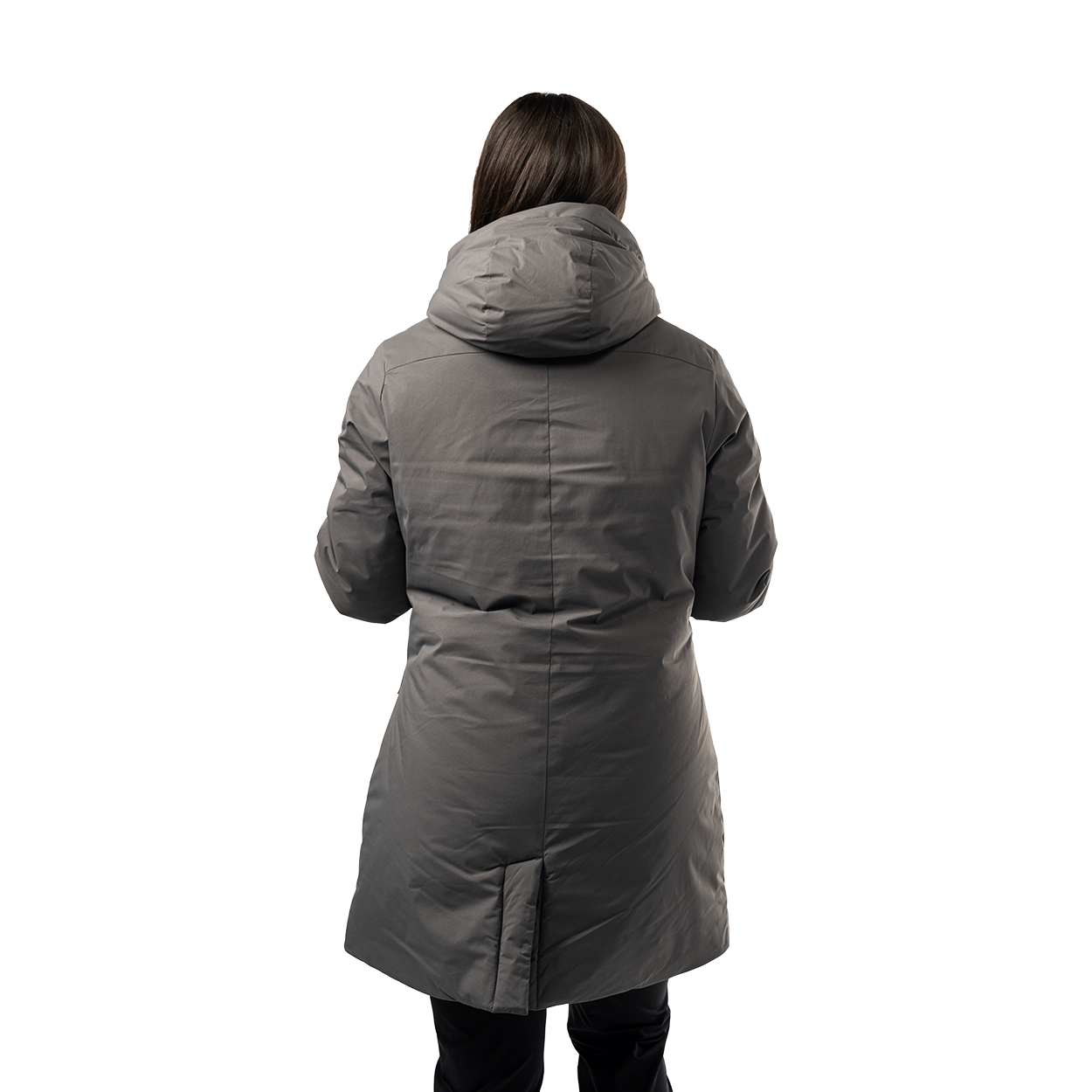 bauer-s25-team-travel-coat-cappotto-viaggio-donna-hockey-nero-nylon image 3