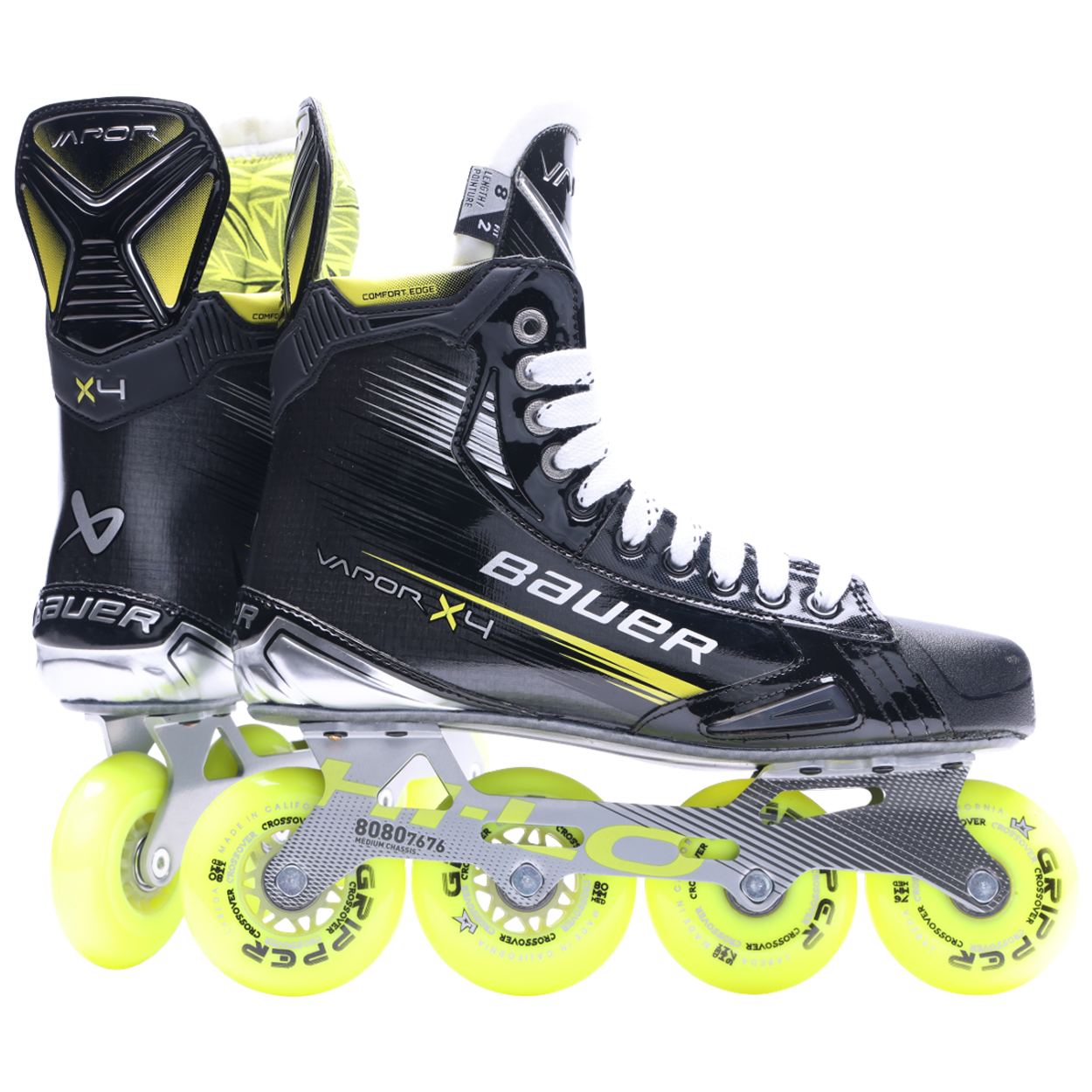 bauer-vapor-x4-pattini-inline-hockey-intermediate image 1