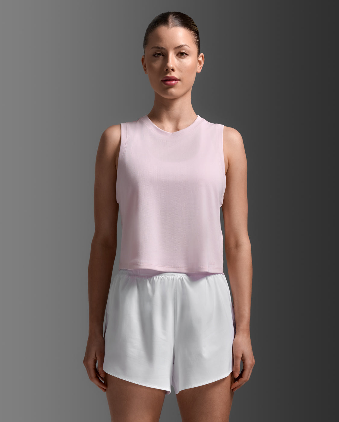 2xu-aero-mesh-crop-tank-top-crop-donna-rosa-chiaro image 2