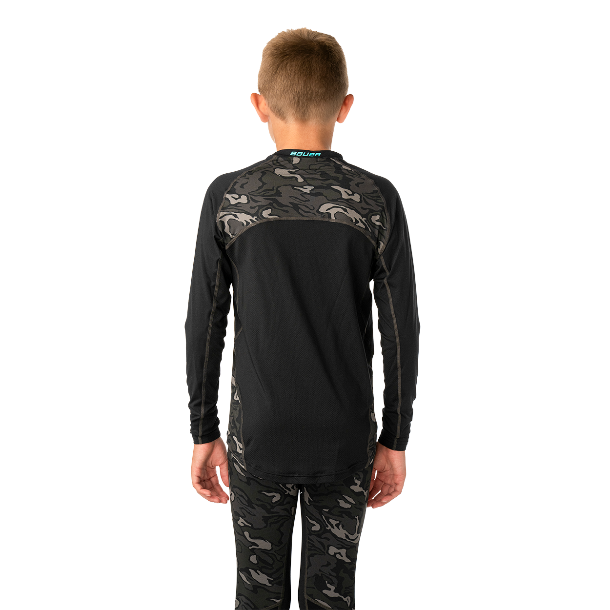 bauer-camo-performance-baselayer-manica-lunga-youth-intimo-tecnico image 2